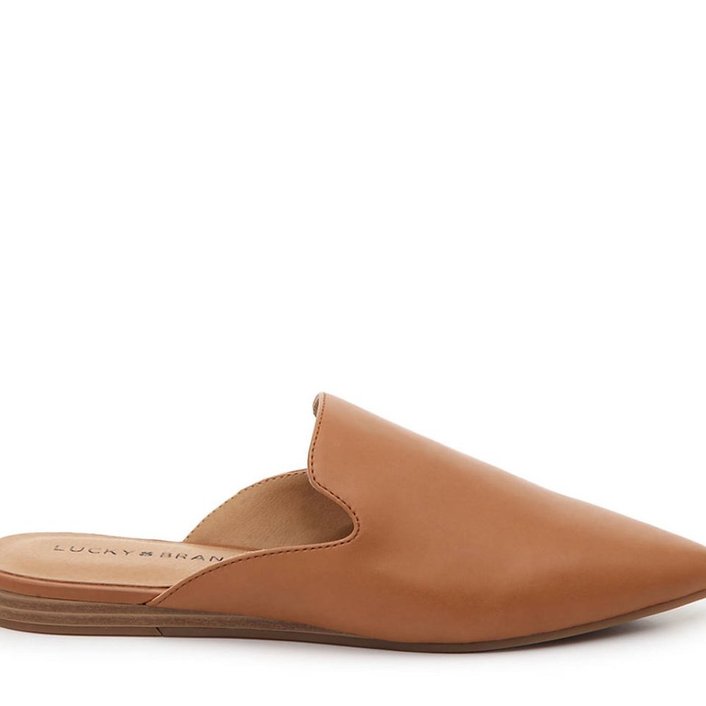 Lucky Brand Leather Mules